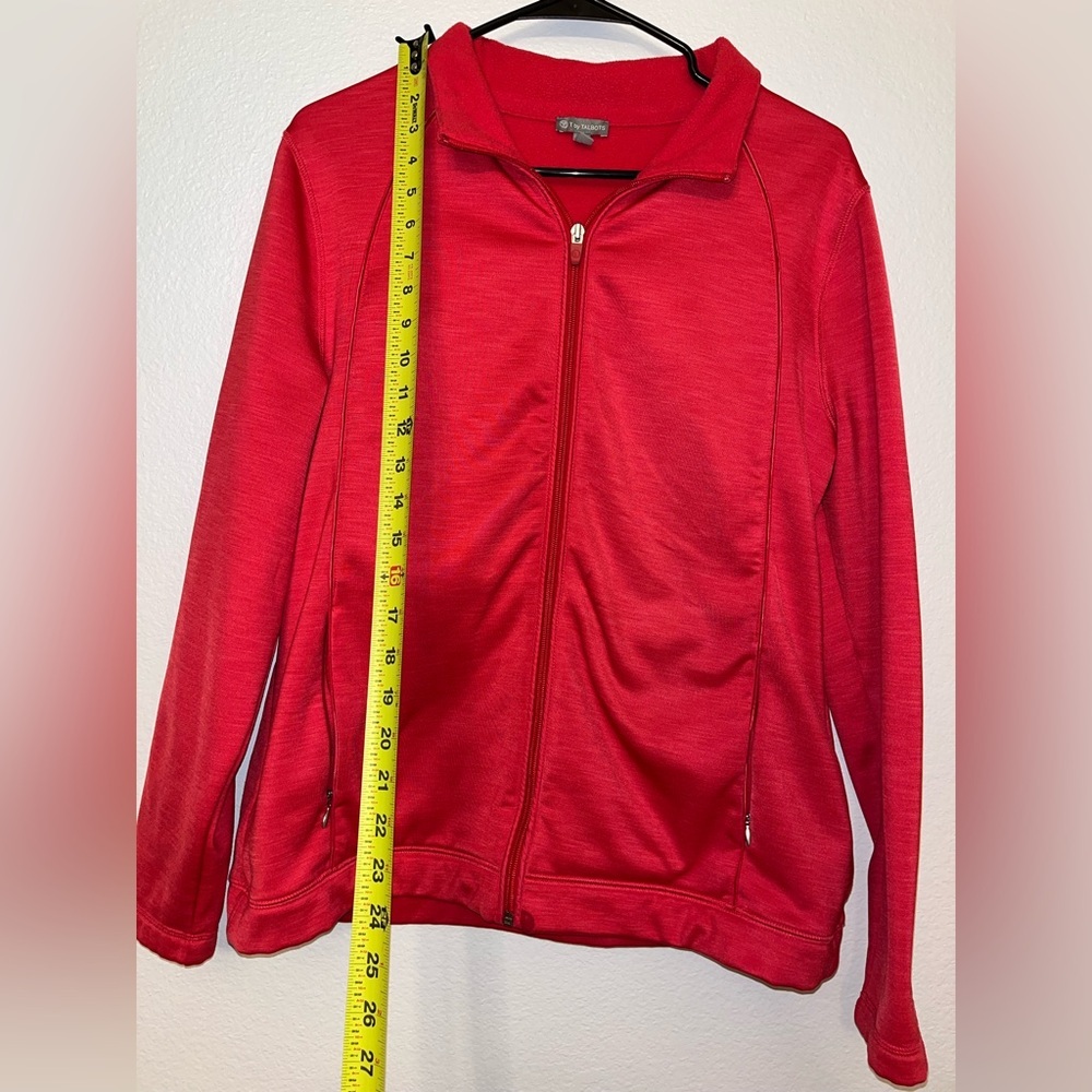 Talbots Red Full-Zip Jacket - Picture 9 of 9